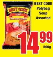 BEST COOK Polybag Soup Assorted, 500g