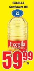 EXCELLA Sunflower Oil 2 LTR 