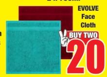 Evolve Face Cloth