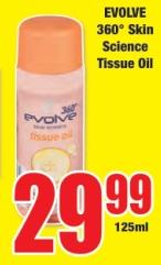 EVOLVE 360° Skin Science Tissue Oil 125ml