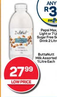 ButtaNut Milk Assorted 1Litre Each