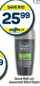 Dove Roll-on Extra Fresh 50ml