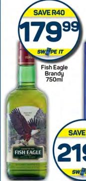 Fish Eagle Brandy 750ml