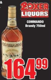 COMMANDO Brandy 750ml