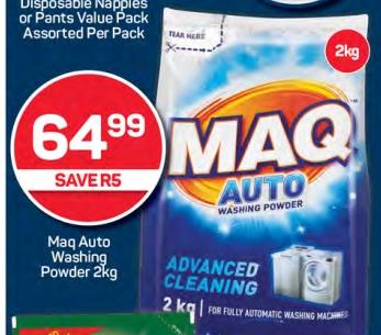 Maq Auto Washing Powder 2kg