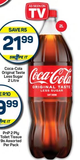 Coca-Cola Original Taste Less Sugar 3Litre 