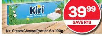 Kiri Cream Cheese Portion