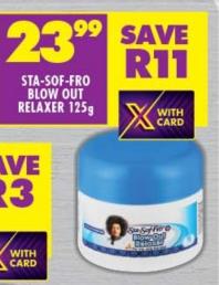 Sta-Sof-Fro Hair Relaxer 125GM