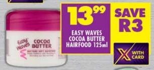 EASY WAVES COCOA BUTTER HAIRFOOD 125ml