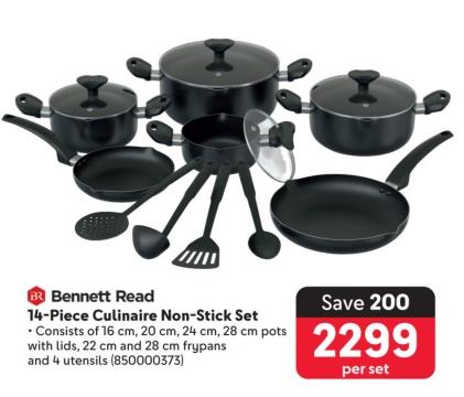 Bennett Read 14-Piece Culinair Non-Stick Set 