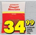 Ritebrand Ginger Biscuits 500g