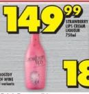 Strawberry Lips Sweet Rosé Wine 750ml