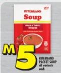 RITERBRAND Packet Soup, Cream of Tomato Flavored each