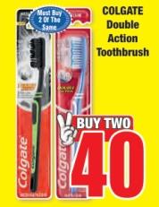 COLGATE Double Action Toothbrush