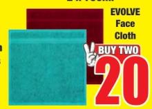 EVOLVE Face Cloth 