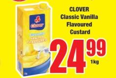 CLOVER Classic Vanilla Flavoured Custard