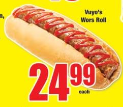 Vuyo's Wors Roll