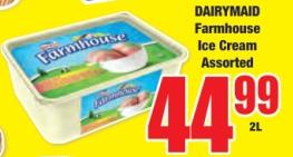 DAIRYMAID Farmhouse Ice Cream Assorted 2LTR