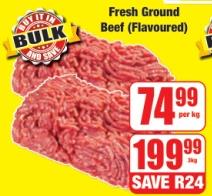 Fresh Ground Beef (Flavoured)