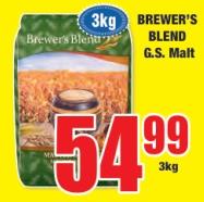 BREWER'S BLEND G.S. Malt 3KG