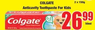 Anticavity Toothpaste for Kids 50ml