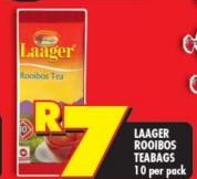 Laager Rooibos Tea 10 Per pack