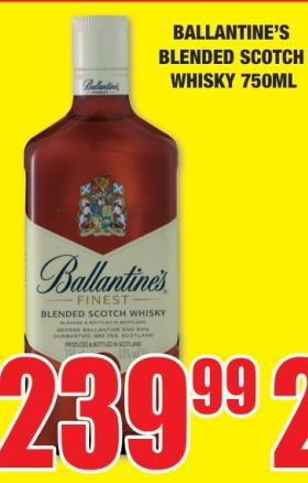 Ballantine's Blended Scotch Whisky 750 ml 