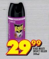 Raid Multi Insect Killer 300ML