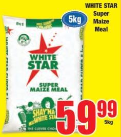 WHITE STAR Super Maize Meal 5 kg 