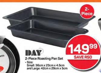 2-Piece Roasting Pan Set