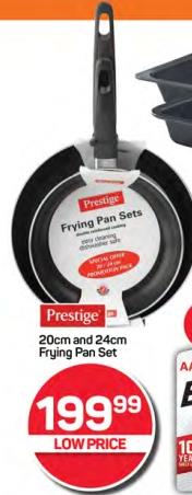 PRESTIGE Frying Pan Sets 24+20 cm