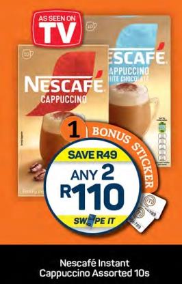 Nescafé Cappuccino Assorted 10's