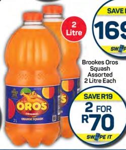 Brookes Oros Squash Assorted