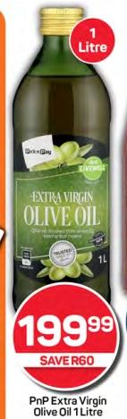 PnP Extra Virgin Olive Oil 1 LTR