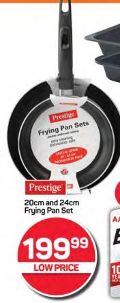 Prestige Frying Pan Set