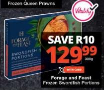 Forage and Feast Frozen Swordfish Portions