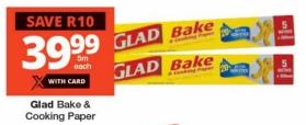 Glad Bake & Cooking Paper