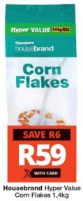 Housebrand Hyper Value Corn Flakes 1.4 kg