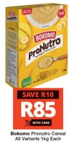 Bokomo Pronutro Cereal All Variants