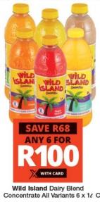 Wild Island Dairy Blend Concentrate All Variant