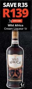 Wild Africa Cream Liqueur 