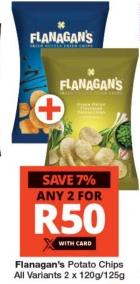 Flanagan's Potato Chips All Variants