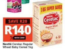 Nestlé Cerelac Regular Wheat Baby Cereal 1 kg