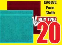 Evolve Face Cloth 