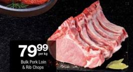 Bulk Pork Lion & Rib chops 1kg