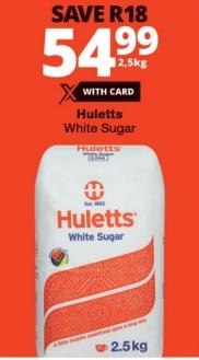 Huletts White Sugar 2.5kg