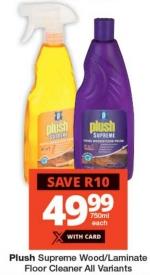 Plush Supreme Wood / Laminate Floor Cleaner 750 ml 