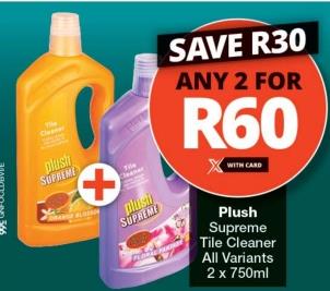 Plush Supreme Tile Cleaner All Variants