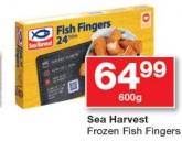 Sea Harvest Frozen Fish Fingers 600gm