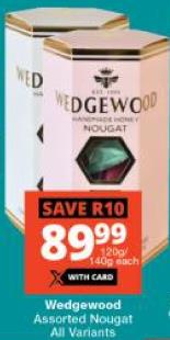 Wedgewood Assorted Nougat